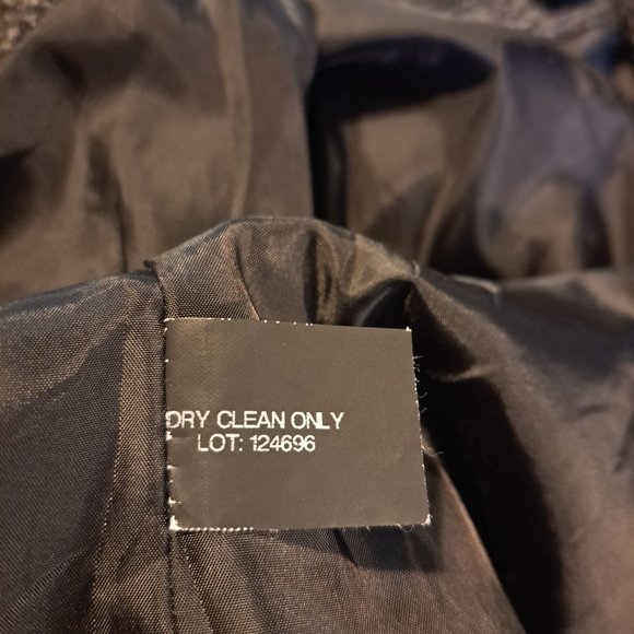 London Fog Dark Grey Wool Coat - Picture 7 of 8